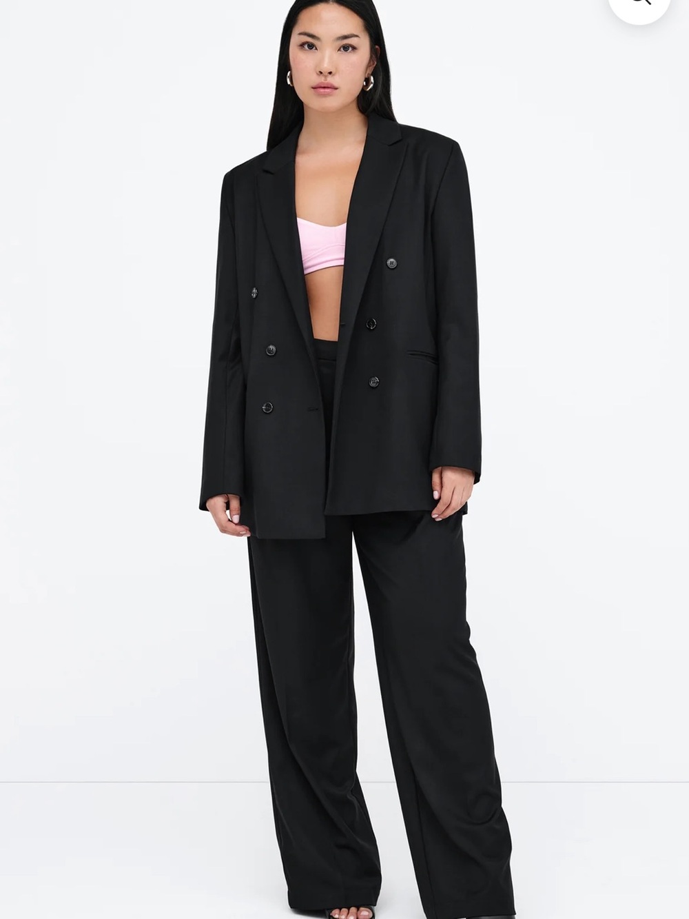 Marcella brand new European Black Wide-Leg Trousers - Women - Picture 3 of 5